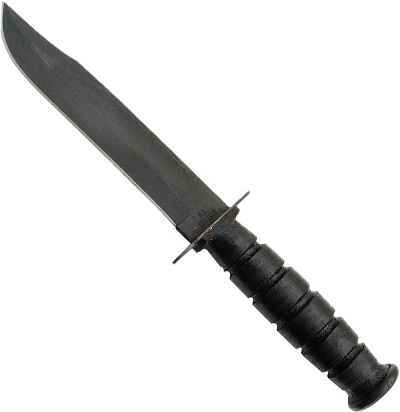 Ontario Knife Company Marine Combat Knife, Black