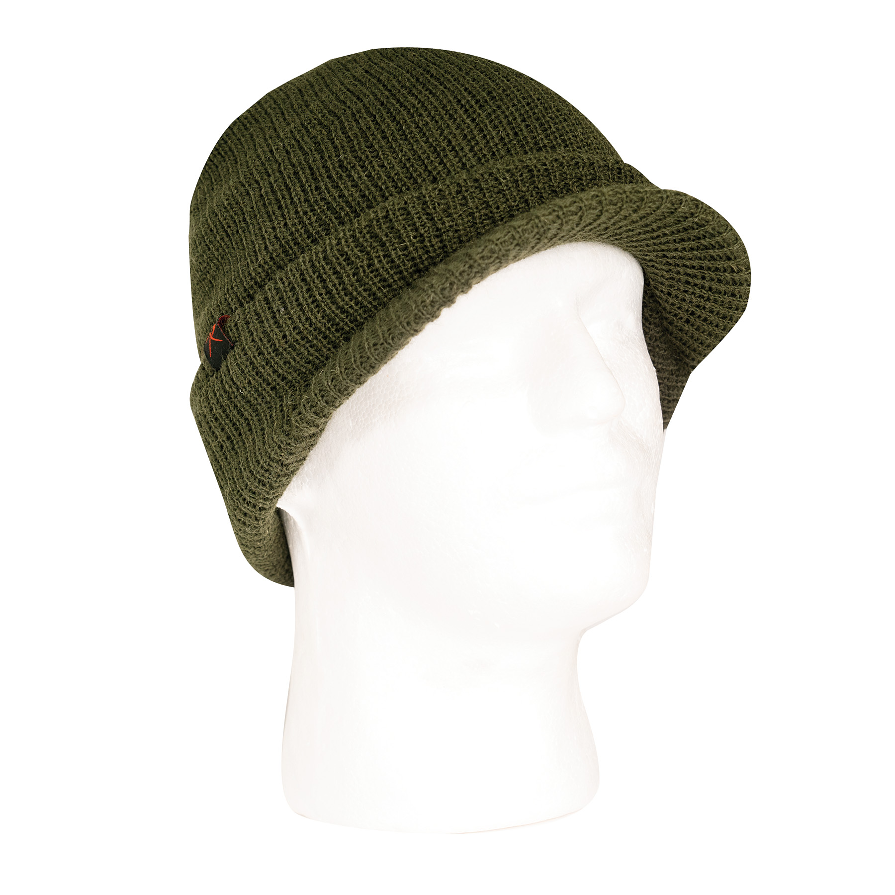 Rothco Watch Cap With Brim - Olive Drab