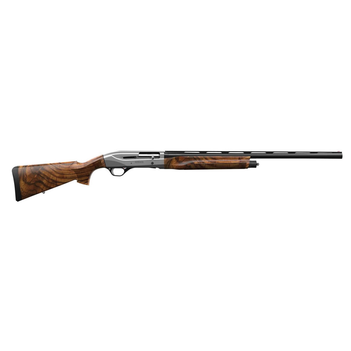 Retay Gordion Compact GreyCon 26" 20 Gauge Inertia Piston Shotgun, Walnut - COM-GOR20GRYCON-26