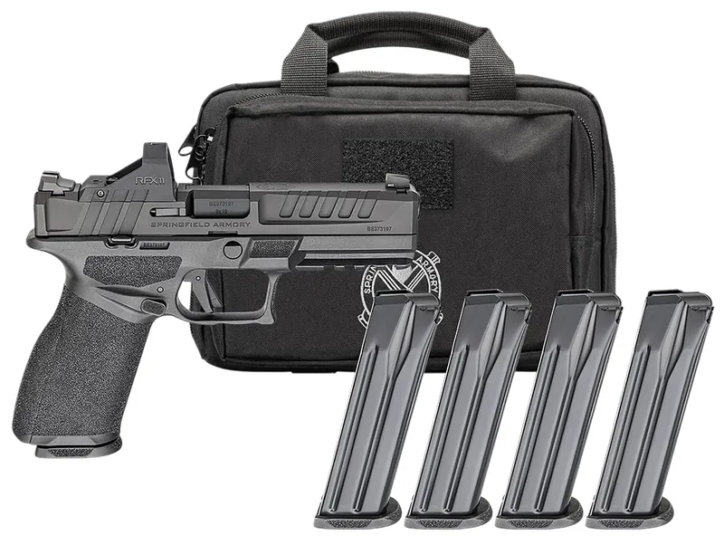 Springfield Armory(R) - EC9459BPAC - Echelon 4.5F Gear Pac 9mm 4.5" Semi Auto 17+1/20+1 Black Pistol