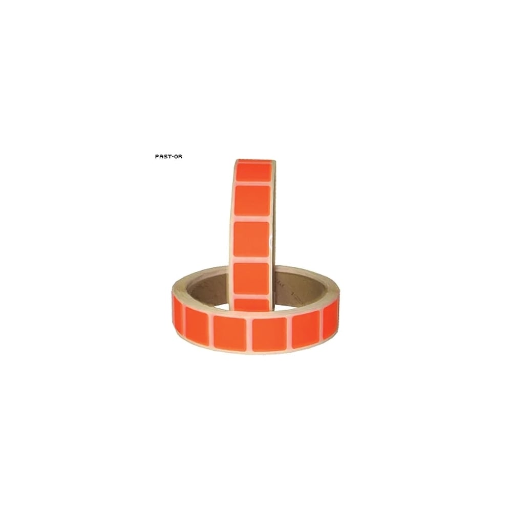 Action Target Square Self-Adhesive Target Paster, Orange