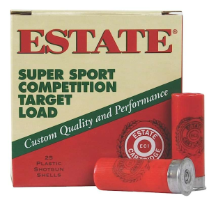 Estate SS12H8 Super Sport  12 Gauge 2.75 1 1/8 oz 8 Shot 25 Bx/ 10 Cs