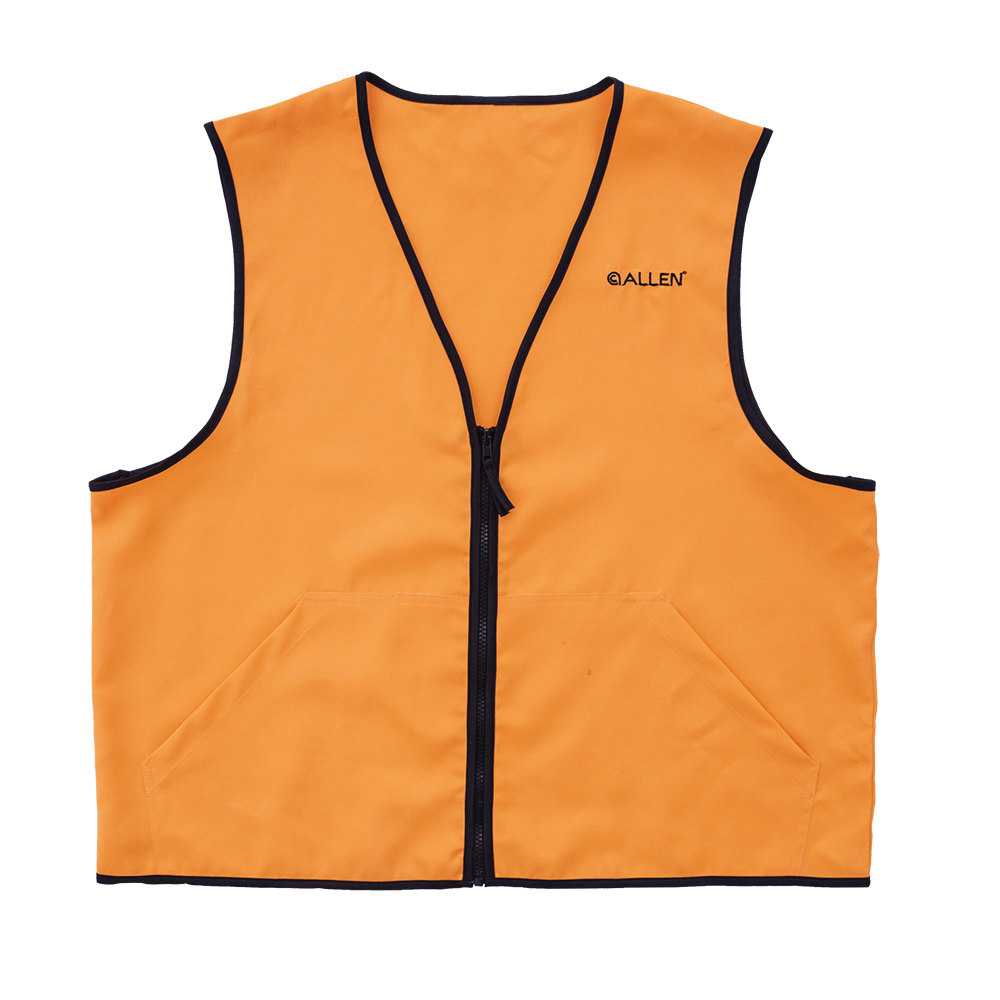 Allen Deluxe Blaze Polyester X-Large Hunting Vest, Orange - 15768
