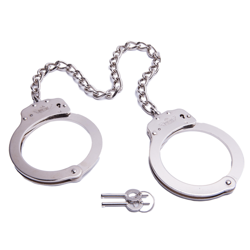 UZI Leg Irons with Nickel Finish