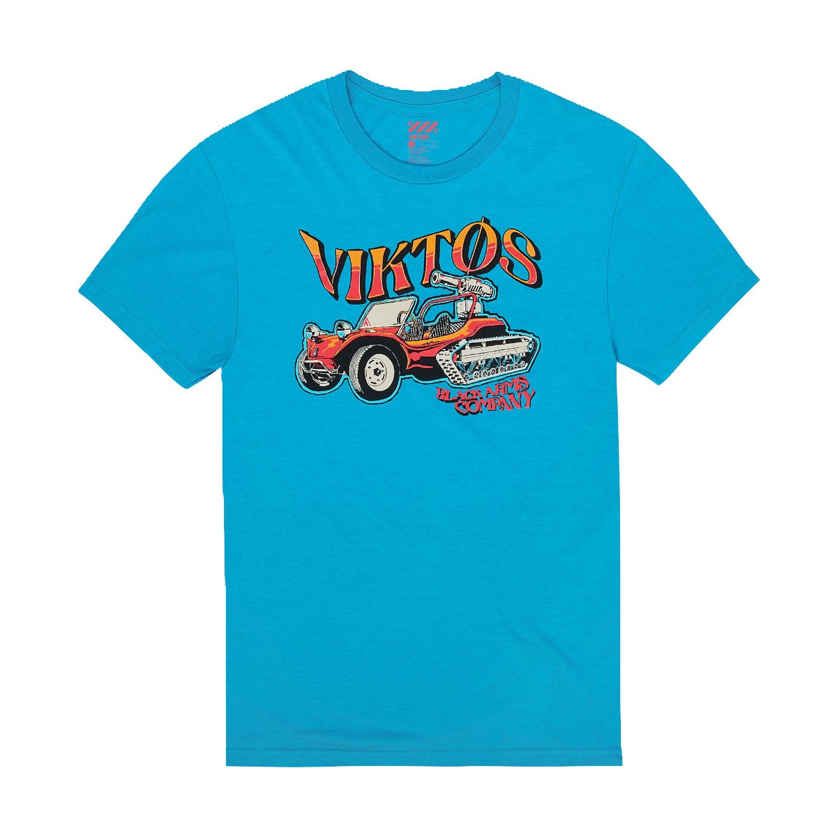 Viktos Halftracked T-Shirt, Turquoise Heather - 2X-Large
