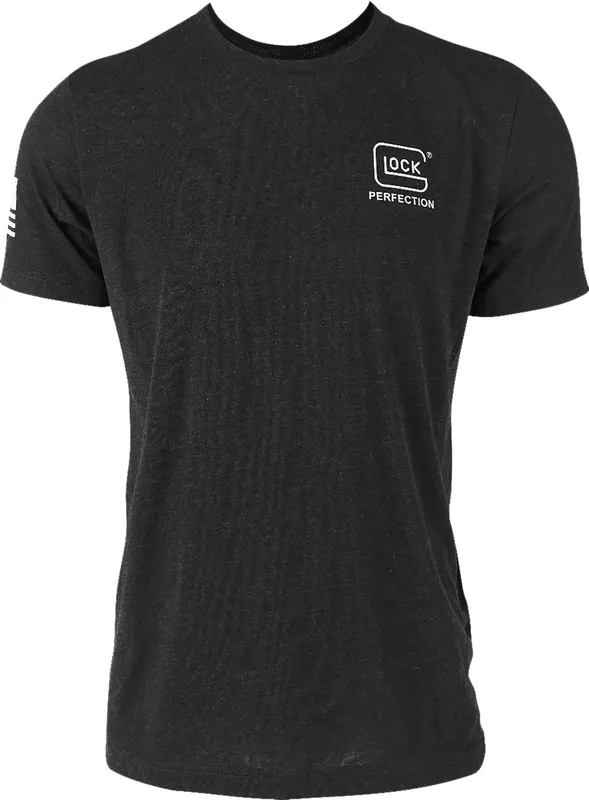 Glock Men's 2nd Amendement Logo T-Shirt  Size 2XL (Black)