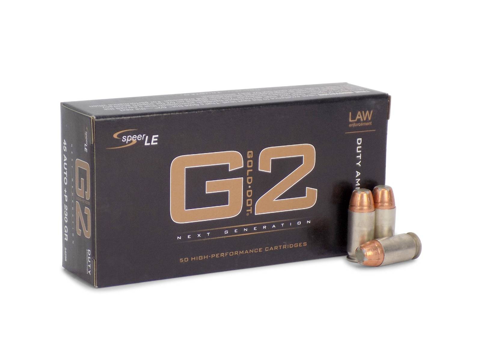 Speer Gold Dot G2 45 ACP 230 Gr HP +P (Box)
