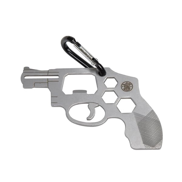 Smith & Wesson Revolver Novelty Multi-Tool with Carabiner