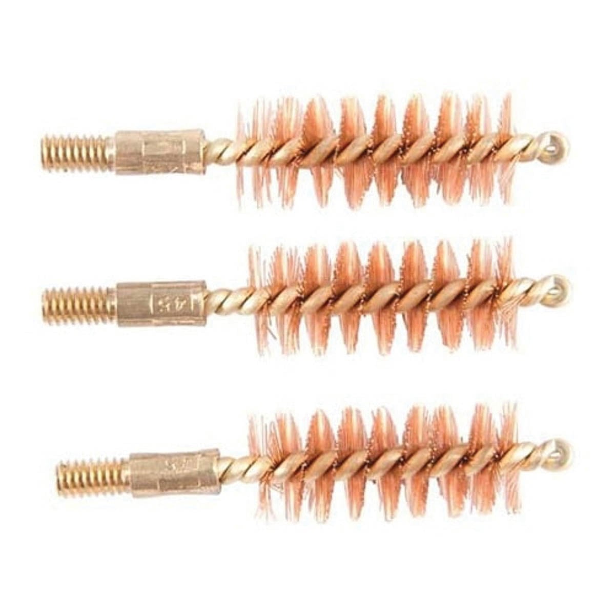 Brownells .44 Cal/.45 Cal #8-32 Male Special Line Bore Brush, Pack of 3