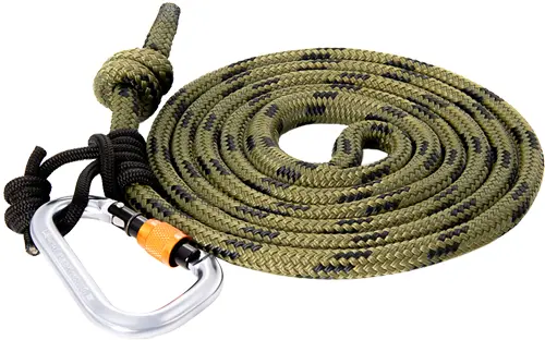 TETHRD 11MM LINEMAN BELT - W/2 CARABINERS PRUSIK CORD