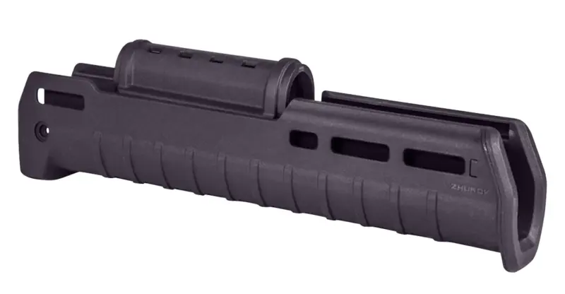 Magpul MAG586-PLM ZHUKOV Handguard made of Polymer with Plum Finish 11.70" OAL for AK-Platform