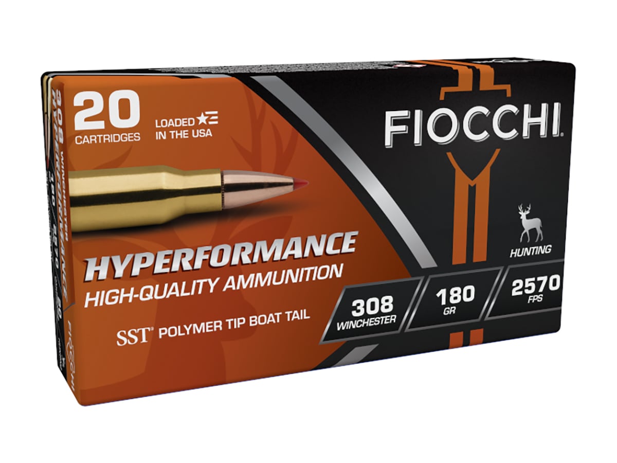 Fiocchi Hyperformance Hunt Rifle Ammo 308 Win. 180 gr. SST 20 rd. - No Credit Card Fees - Low, flat rate shipping