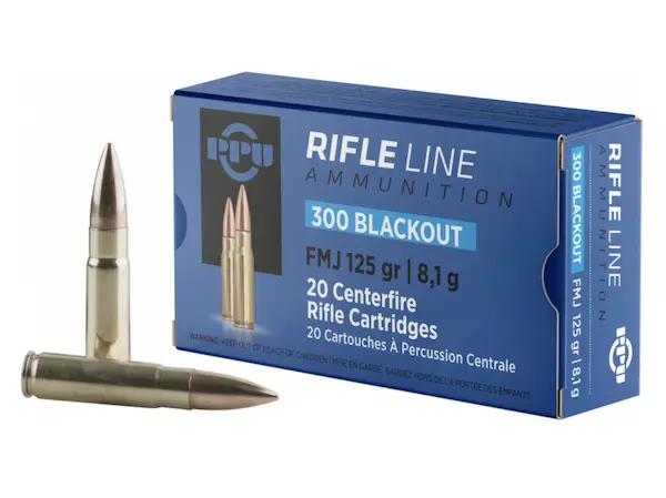 PPU 300BO 125GR FMJ 20BX