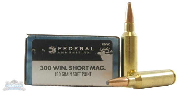 Federal 300WSMC Power-Shok 300WSM 180gr Jacketed Soft Point 20 Per Box/10 Case - No Credit Card Fees - Low, flat rate shipping