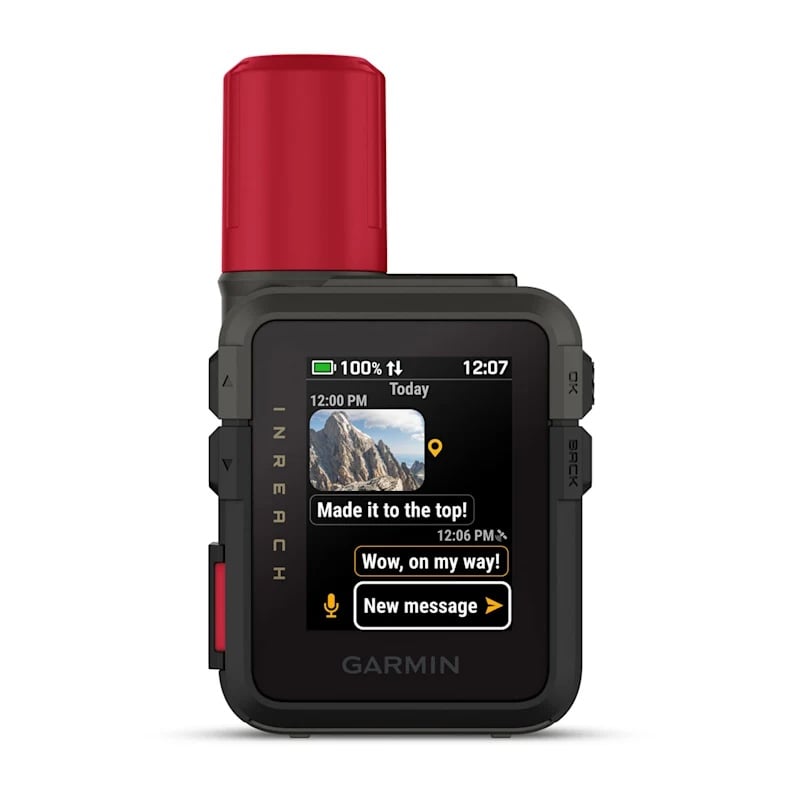 Garmin inReach Mini 3 Plus Compact Satellite Communicator w/ Voice Messaging, Black - 010-03387-10