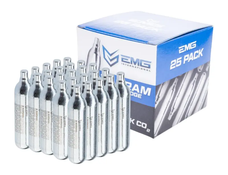SOFTAIR 13975 EMG 12 GRAM CO2 CARTRIDGE 25 COUNT