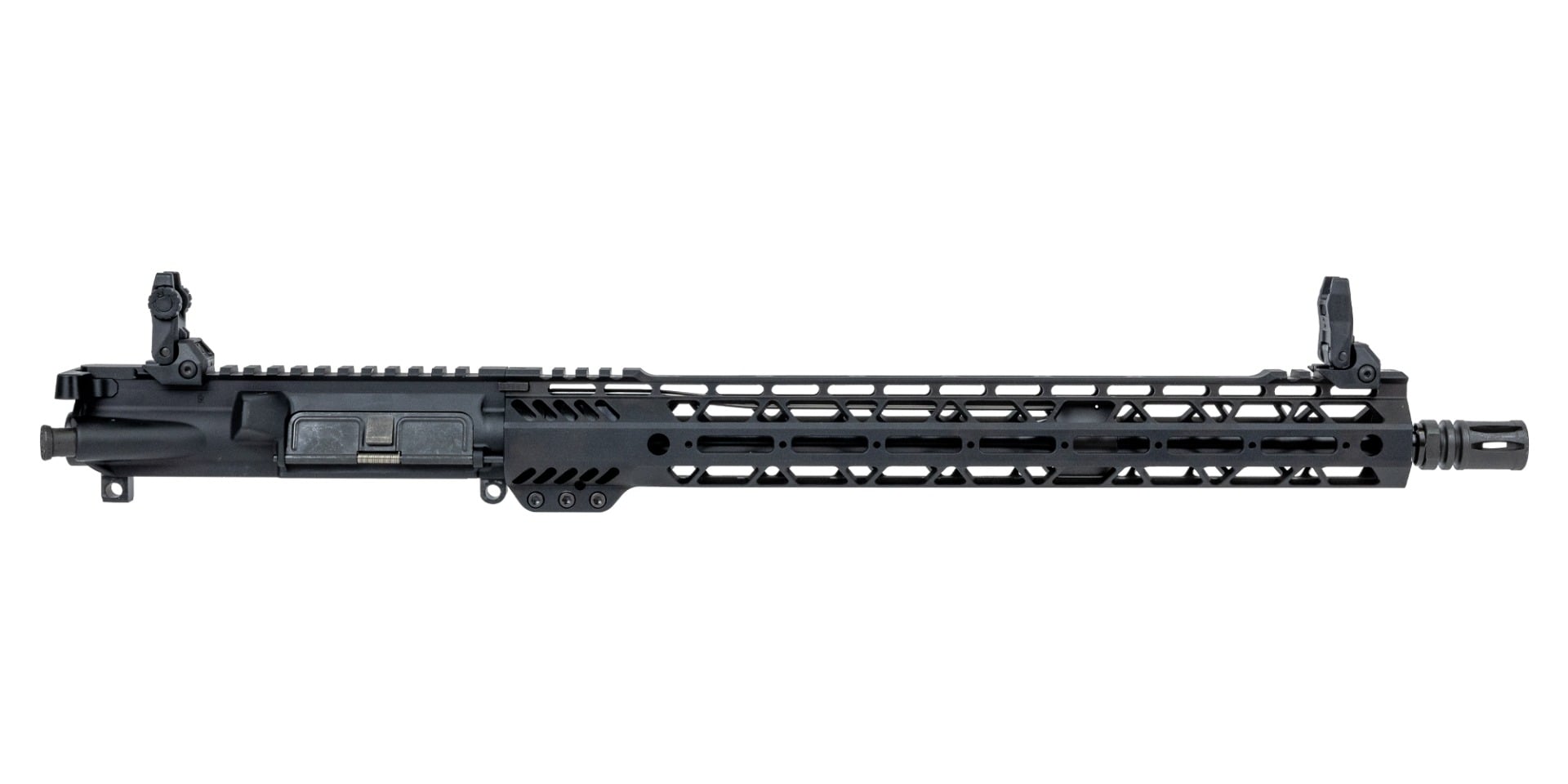 PSA AR-15 5.56 Upper 16" Mid-Length 15" LTWT M-lok w/  BCG, CH, & MBUS Sight Set