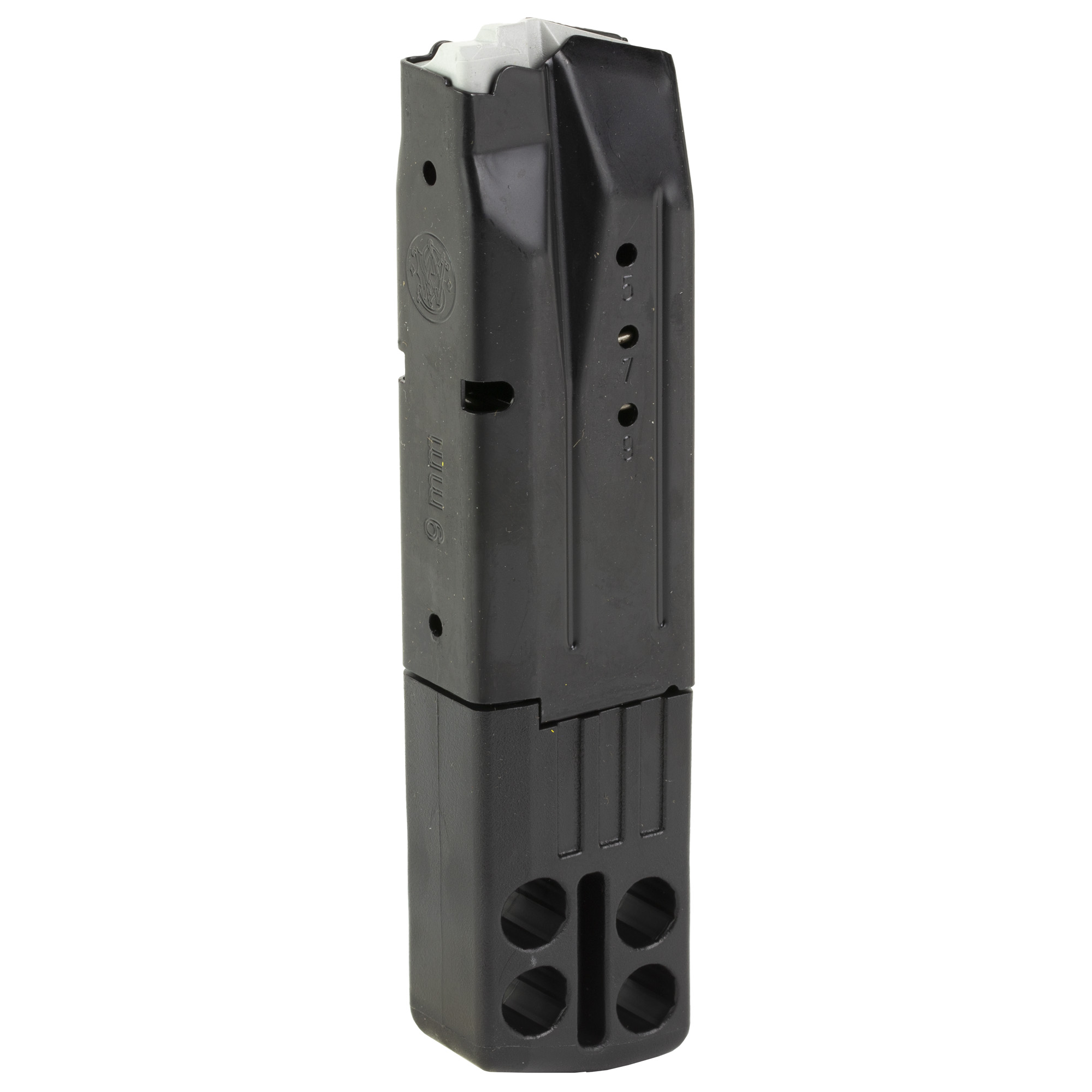 Smith & Wesson Magazine, 9mm, 10 Rounds, Fits S&W Competitor, Steel, Black