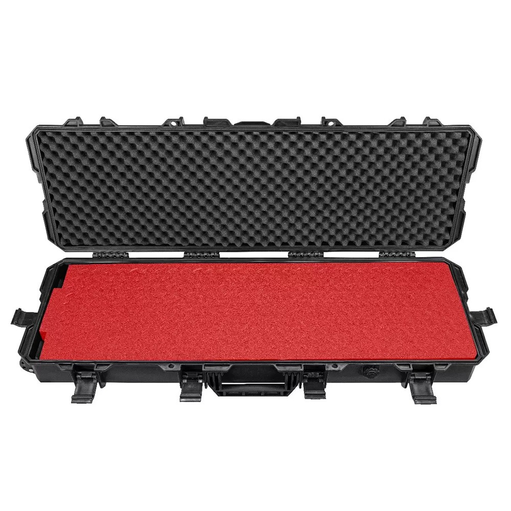 Eylar 39" Stacker Series Hard Roller Rifle Case w/ RAGAR Foam, Black