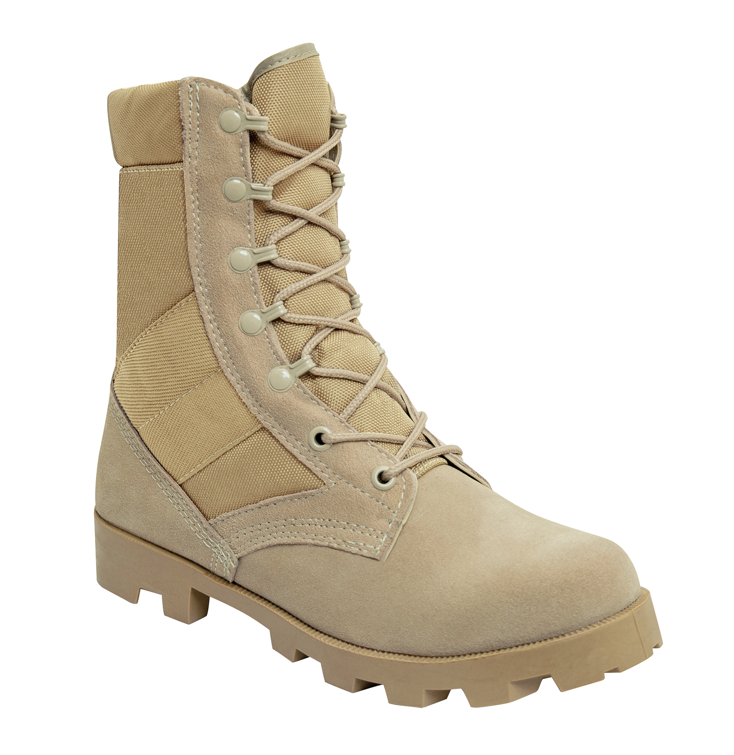 Rothco Speedlace Jungle Boot - 8 Inch, Desert Tan, Wide, Shoe Size 10