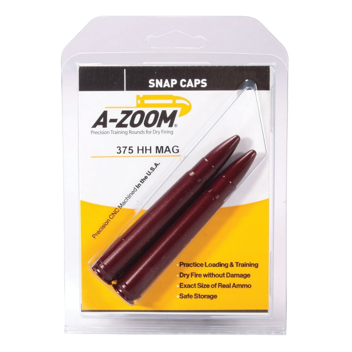A-Zoom .375 H&H Magnum Snap Cap, Pack of 2