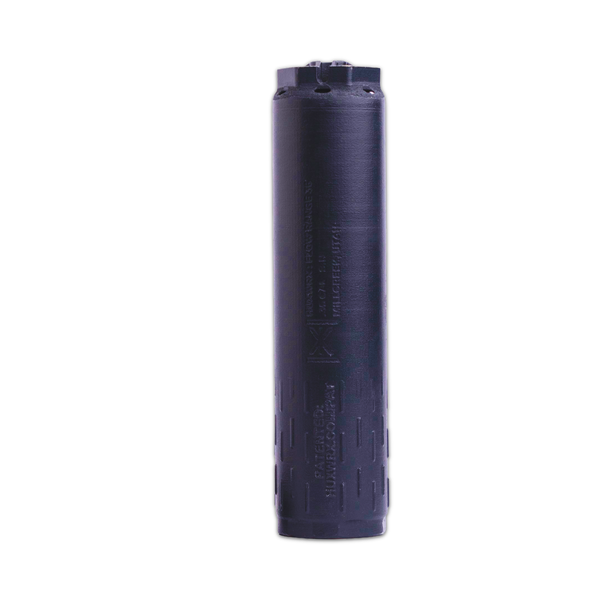 HUXWRX FLOW Range 36 Titanium DT Suppressor, Black - 3727