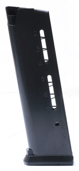 Wilson Combat 1911 Elite Tactical Full Size Handgun Magazine .45 ACP 8/rd - No Credit Card Fees - Low, flat rate shipping