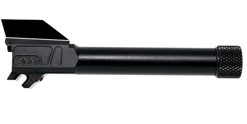 Faxon Firearms 365A910NXNOQ-T Duty Series 9mm Luger Threaded Black Nitride Chrome Moly Vanadium, Fits Sig P365 XL