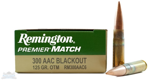 Remington 300 AAC Blackout 125gr OTM Premier Match Ammunition 20rds - 21503