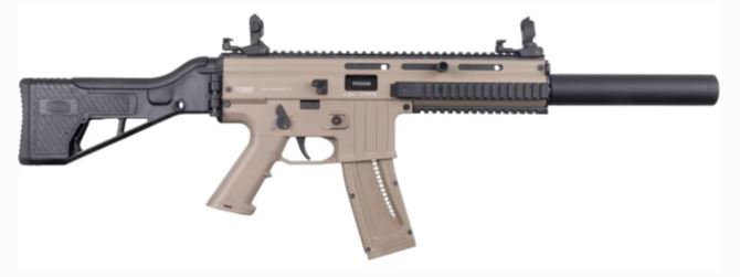 BLG Mauser M-15 SD 22LR Rifle with Fake Suppressor