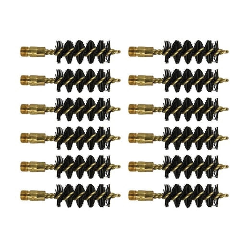 Brownells 28 Gauge 5/16-27 Male Heavy Weight Bore Brush, Pack of 12