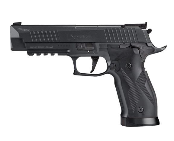 Sig Sauer X-Five .177 Cal Air Pistol, Black - AIR-X5-177-BLK