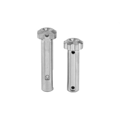 LanTac UPS-TI Ultimate AR-15 Takedown Pin Set, Titanium Silver - 01-LP-UPS-TI