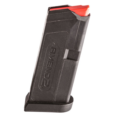 Amend2 A2GLOCK43BLK A243 6rd 9mm Luger Compatible wGlock 43 Black Polymer