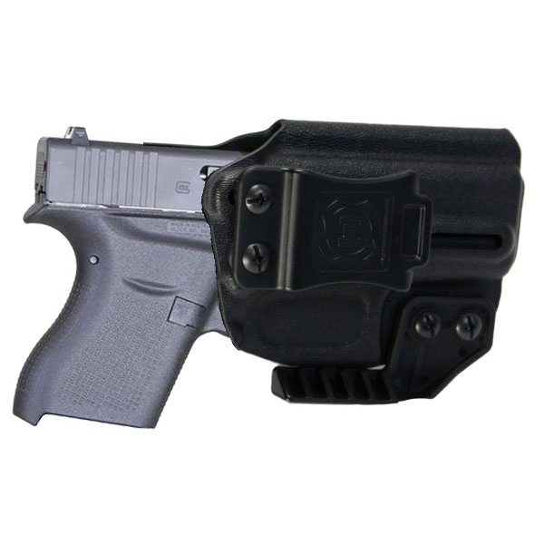 Nerd IWB Glock 43/43X Holster, Black - NRD-GLK43