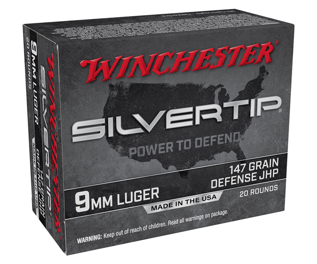 Winchester Silvertip 9mm 147 Gr JHP, 20rds - W9MMST2