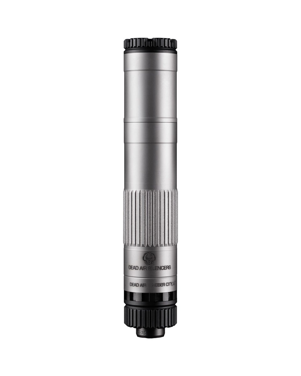 Dead Air Mojave 9 Pistol Suppressor - Silver