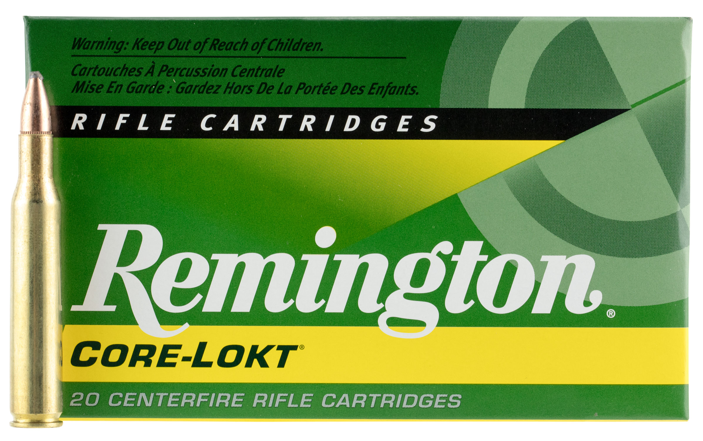 Remington Core-Lokt 100 gr Pointed Soft Point .270 Win Ammo, 20/box - R270W1