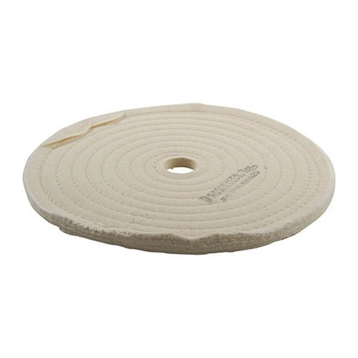 Brownells 8" x 7/8" Stitched Muslin Polishing Wheel
