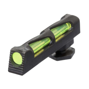 Hiviz GL2014 LiteWave Compatible with All Glock Fiber Optic Green/Red/White Front Black Steel Frame