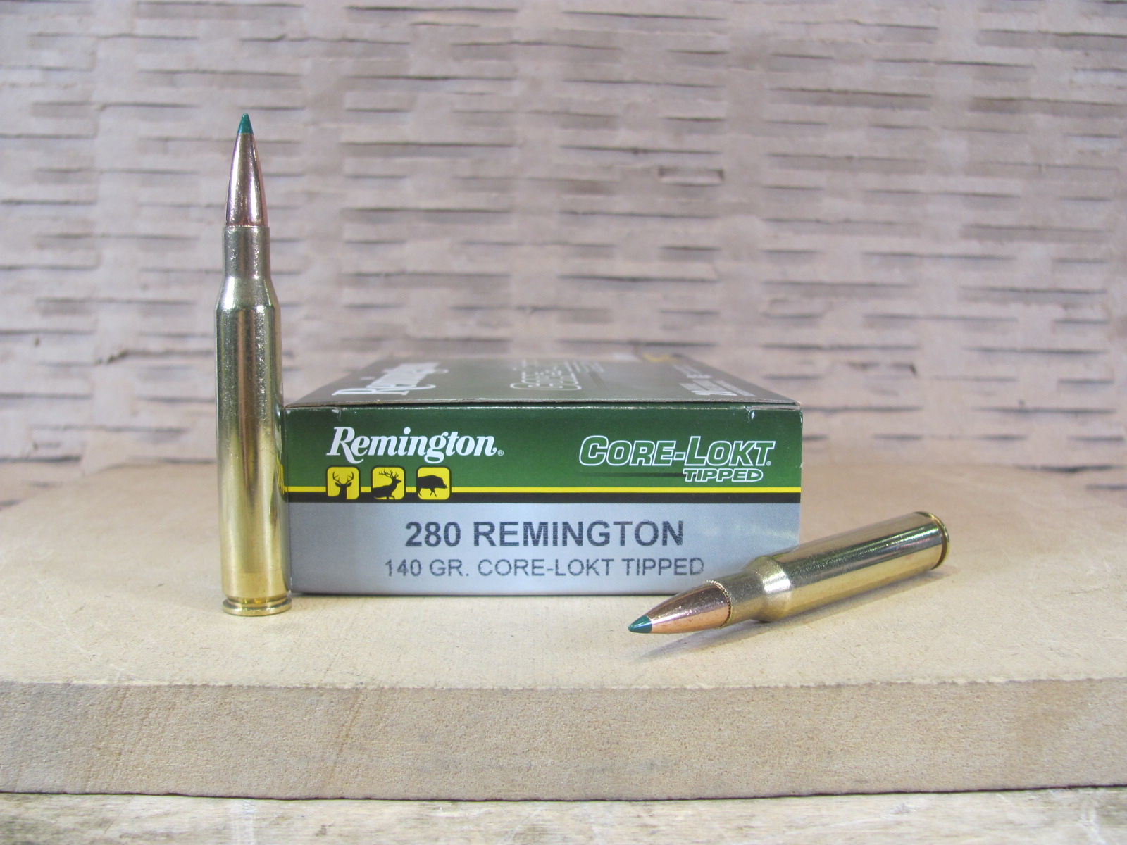 20 Round Box – 280 Rem 140 Grain Core-Lokt Tipped Remington Ammo – RT280RA