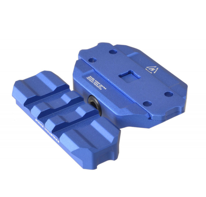 Strike Industries REX Riser Low Profile AR Rail Riser, Blue - SI-REX-RISER-BLU
