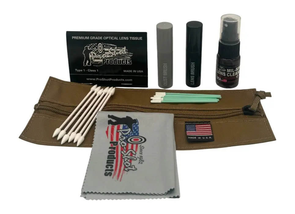 PROSHOT RUCK-LCK LENS CLN KIT IN TACT POUCH