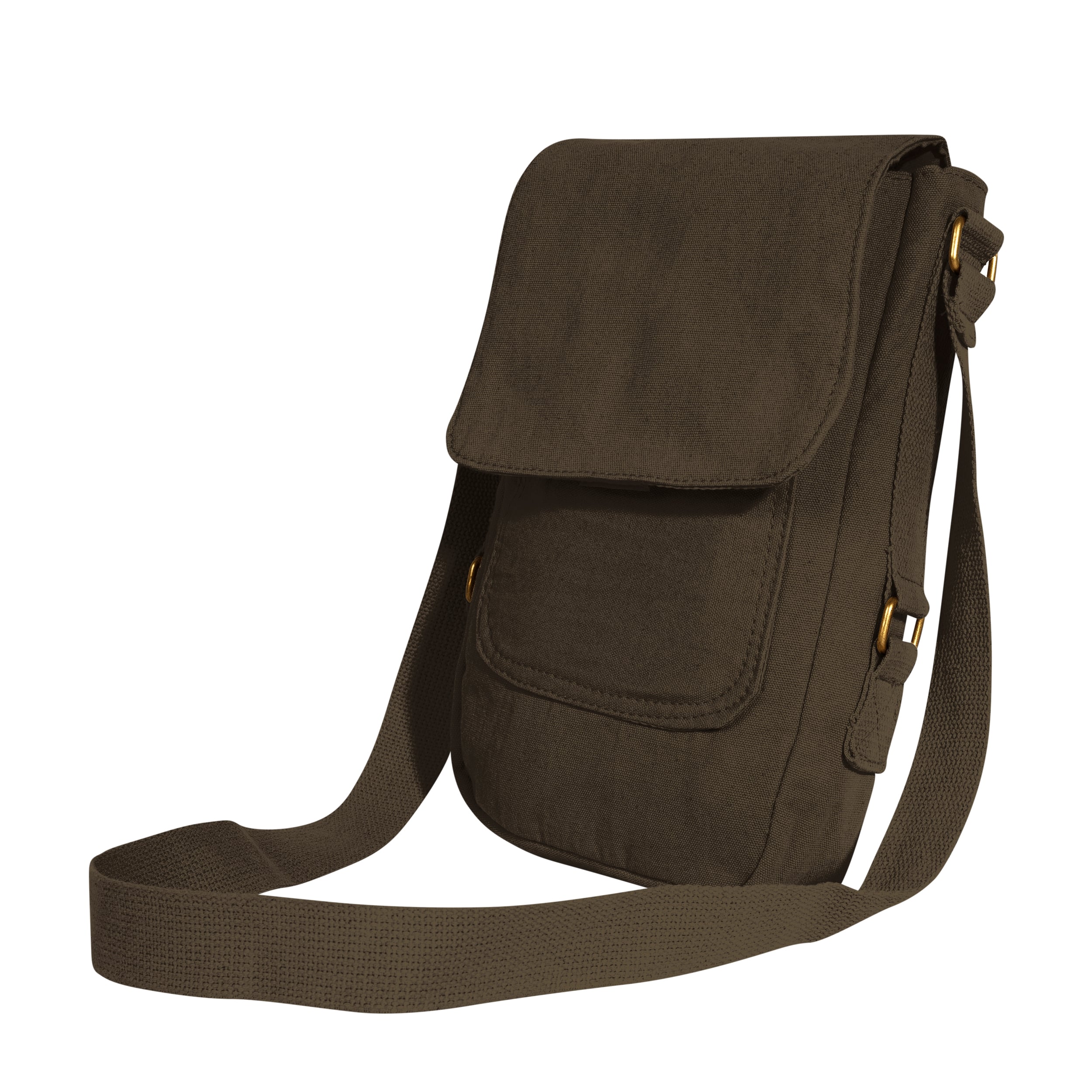 Rothco Vintage Canvas Tech Bag - Brown