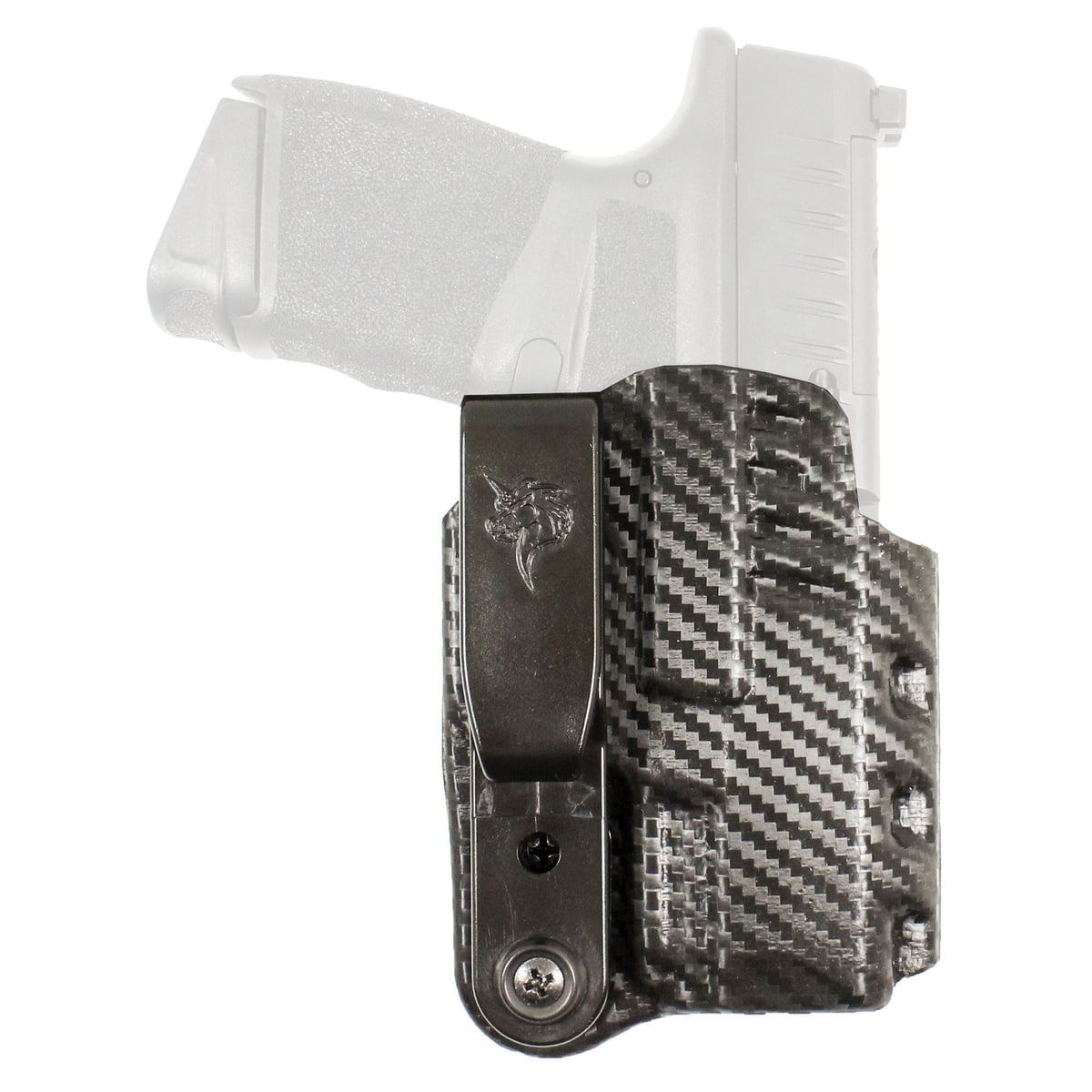 Desantis Gunhide Quantico Undercover Glock G43X/G48 MOS w/TLR-7 Light OWB Holster Right Kydex, Black