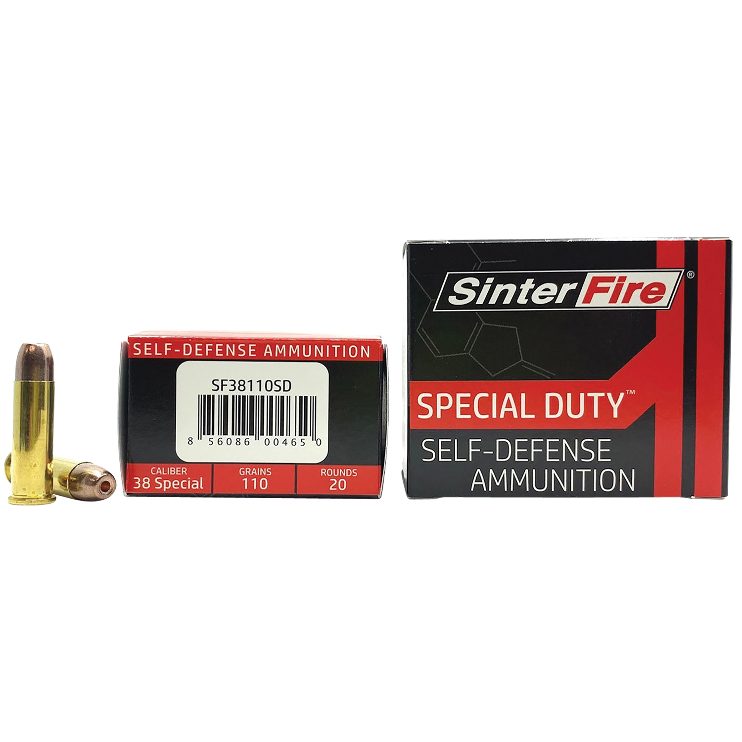 Sinterfire Special Duty Pistol Ammo 38 Spcl. 110 gr. HP 20 rd. - No Credit Card Fees - Low, flat rate shipping