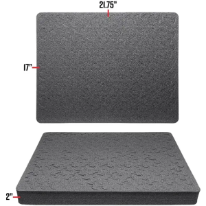 RAGAR CROSSLINK FOAM INSERT 21.75X17'' FOR EQUIPMENT HARD CASE