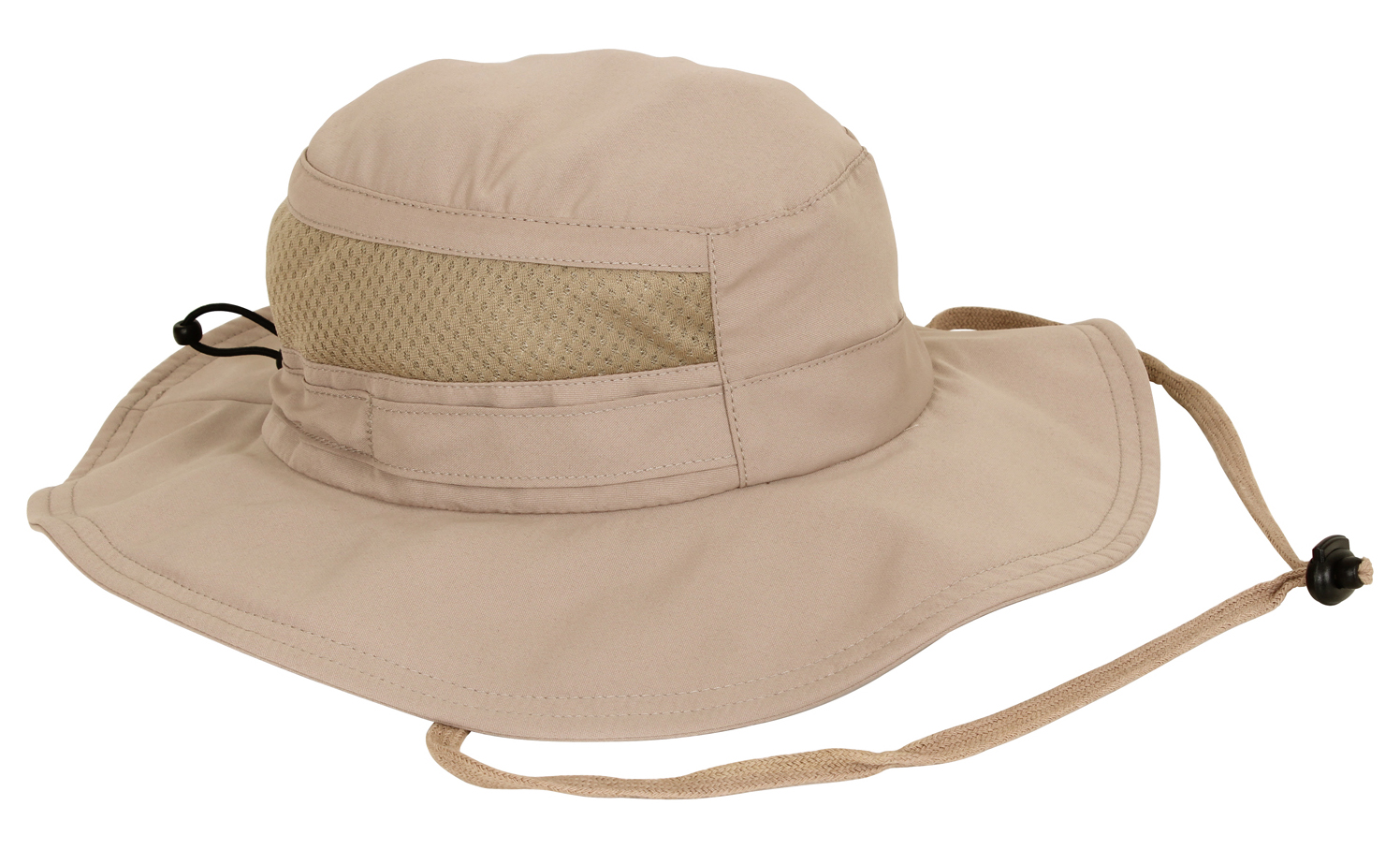 Rothco Lightweight Adjustable Mesh Boonie Hat - Khaki