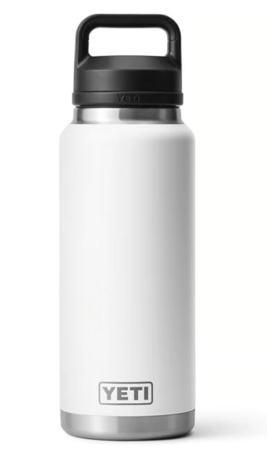 YETI Rambler 36 oz Bottle with Chug Cap, White