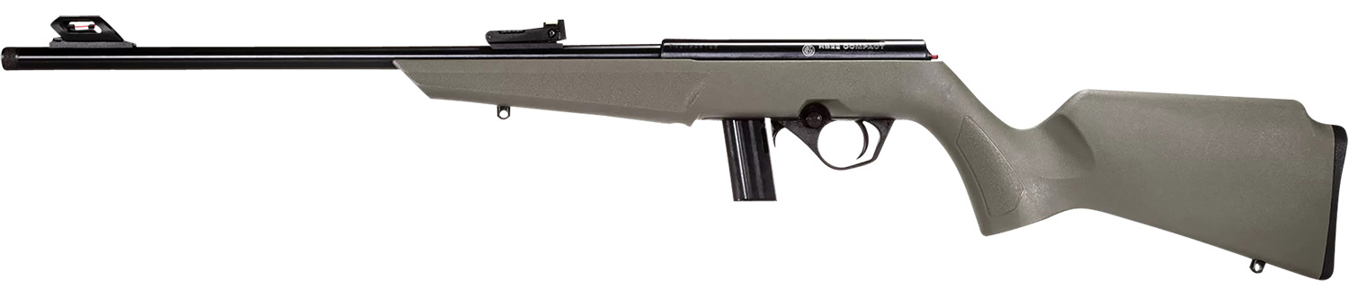 ROSSI RB22 COMPACT 22LR BOLT – 16.5″ OD GREEN SYNTHETIC - No Credit Card Fees - Low, flat rate shipping